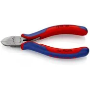 KNIPEX Boční štípací kleště na plasty vícesložkové návleky, 125mm